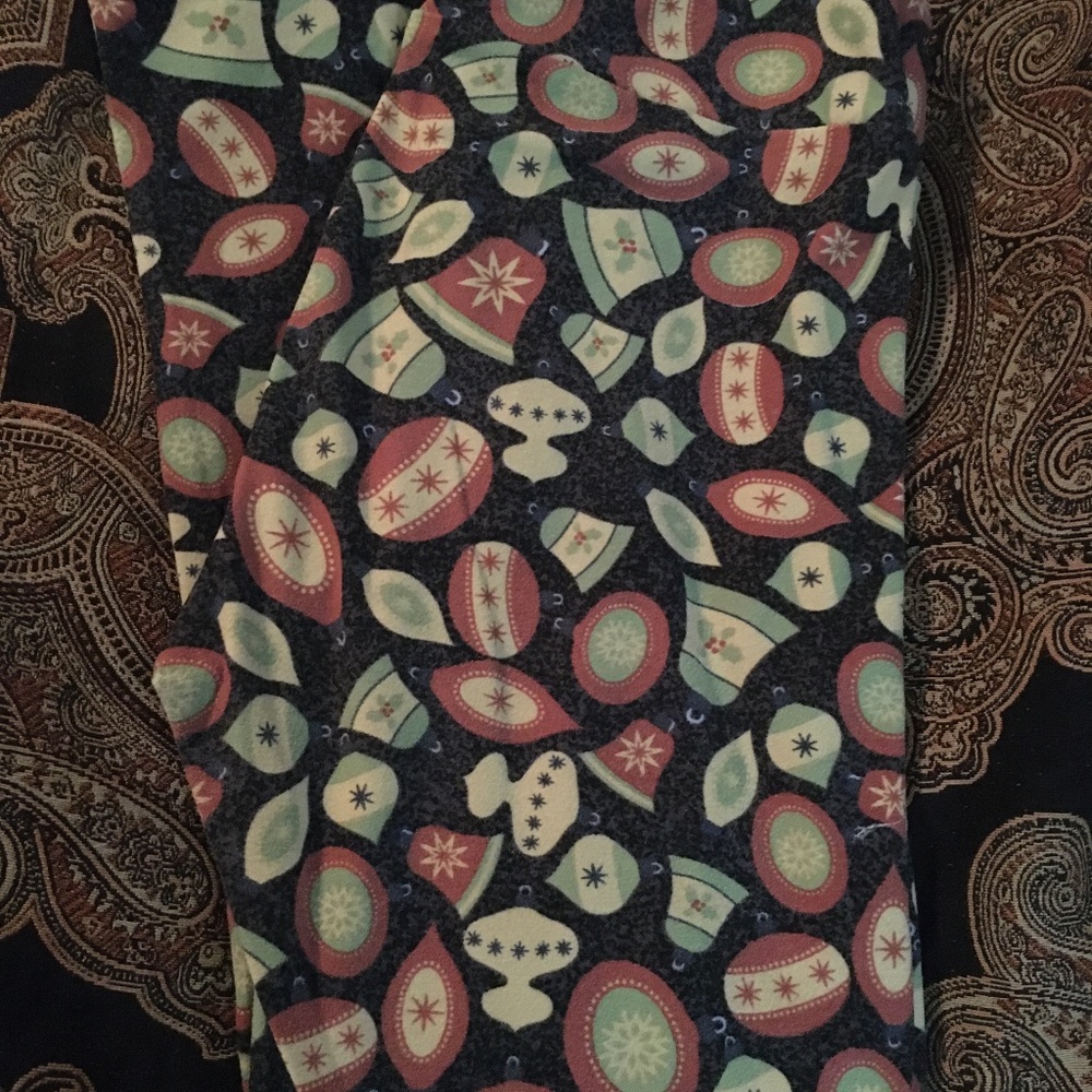 OS Lularoe holiday leggings